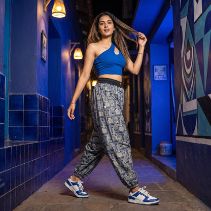 Masala Indigo | Unisex Harem Pant