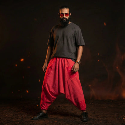 Flame DopeSplit | Unisex Harem Pant