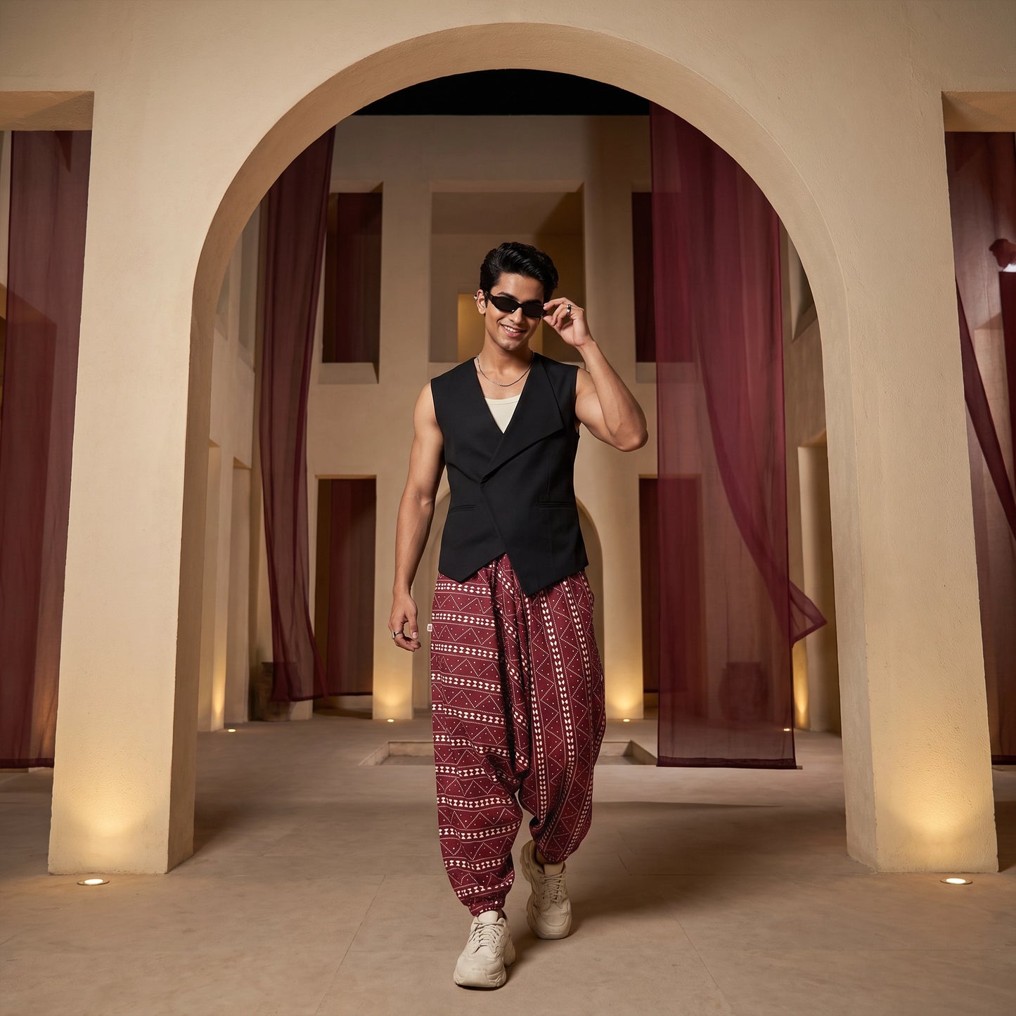 Lal Ratri | Unisex Harem Pant