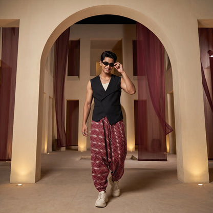 Lal Ratri | Unisex Harem Pant
