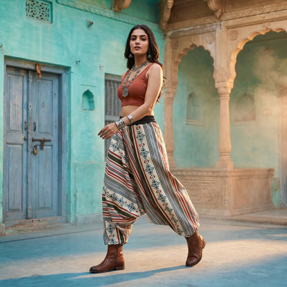 Banjara Chili  | Unisex Harem Pant