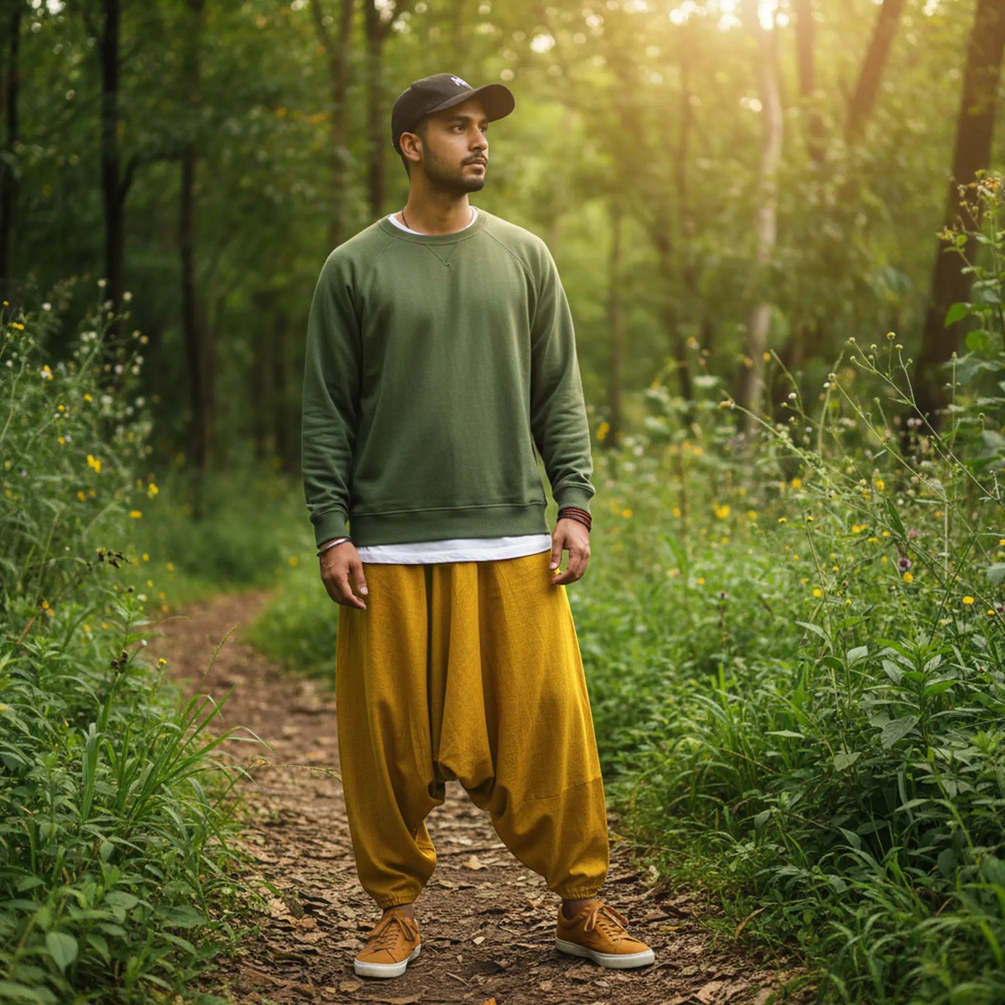 Amber Dust | Unisex Harem Pant