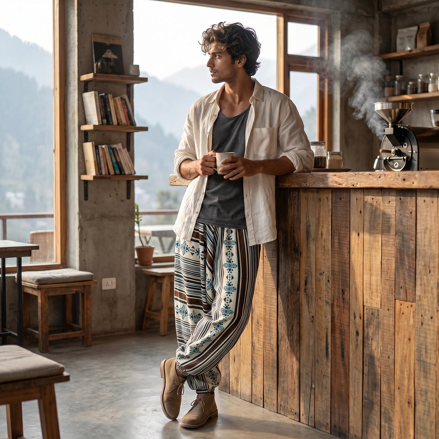 Banjara Smoke | Unisex Harem Pant