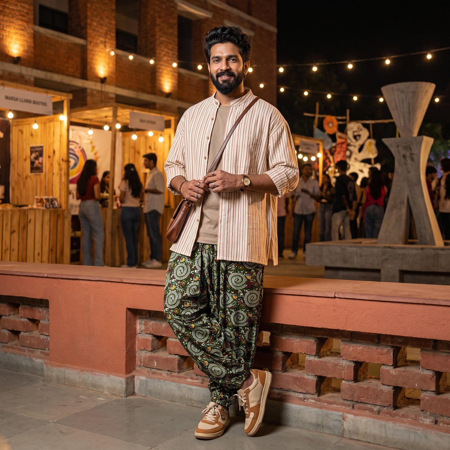 Warli Van | Unisex Harem Pant