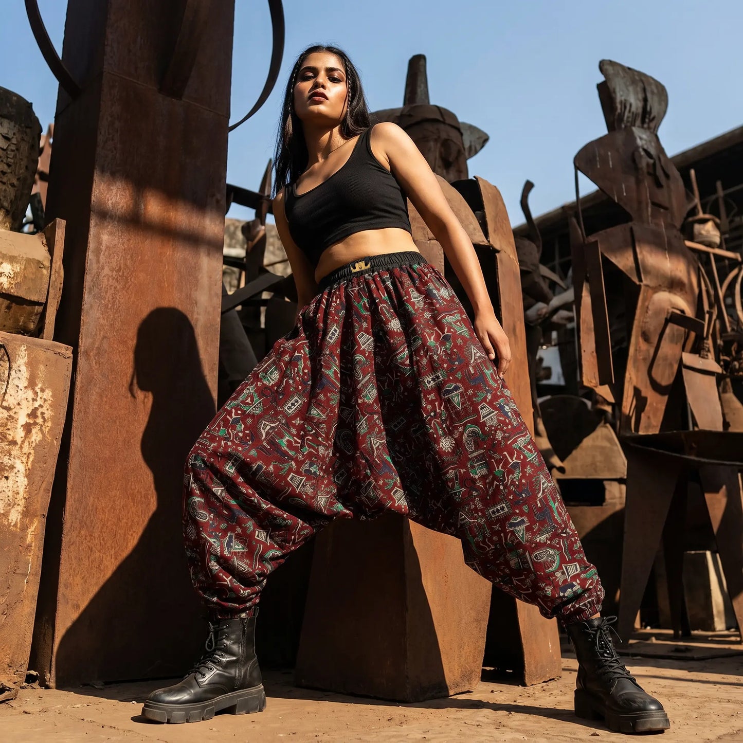 Rust Tribe | Unisex Harem Pant