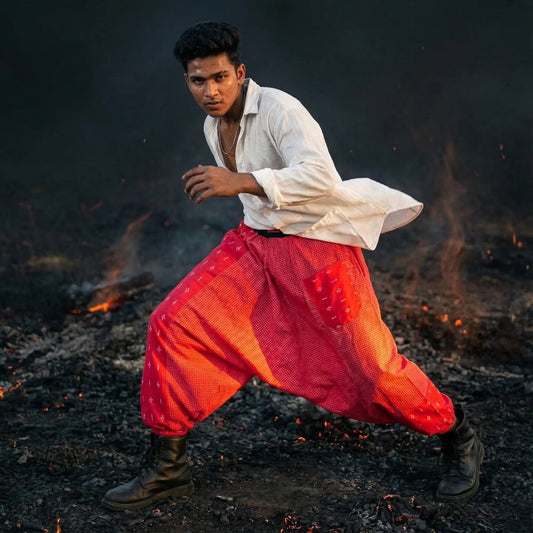 Flame DopeSplit | Unisex Harem Pant