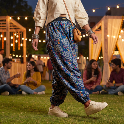 Warli Taal | Unisex Harem Pant