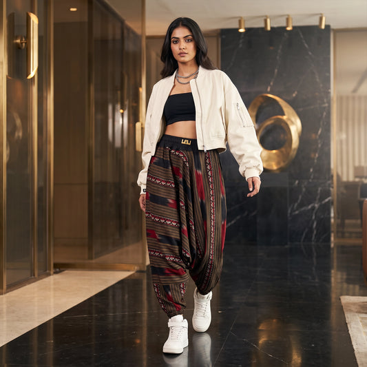 Noir Dynasty | Unisex Harem Pant