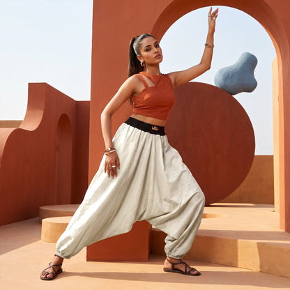 CreamStone | Unisex Harem Pant