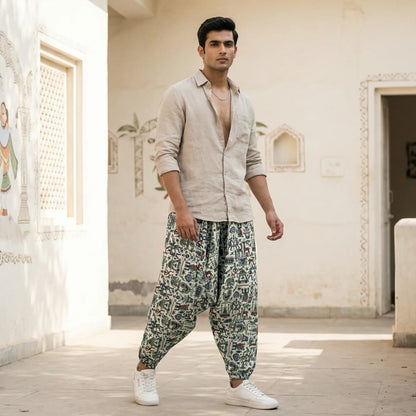 Folk Canvas | Unisex Harem Pant