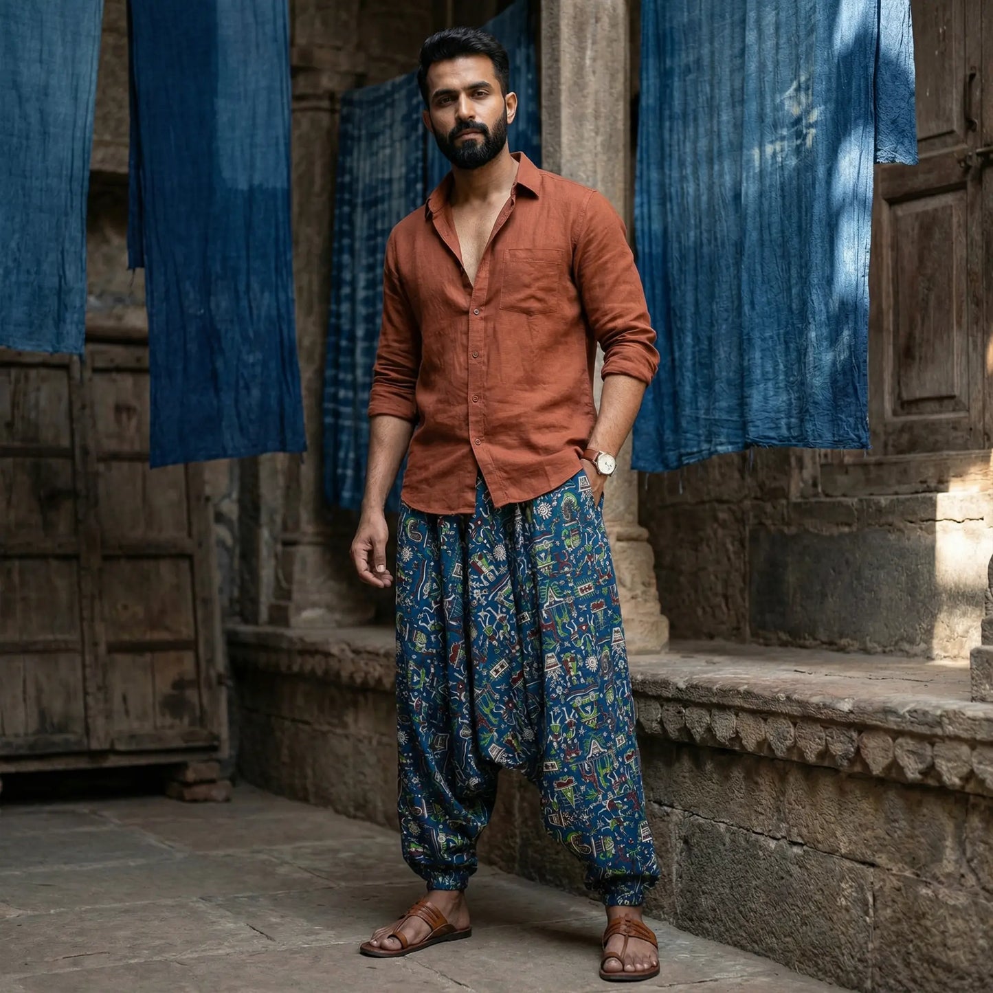 Indigo Tribe | Unisex Harem Pant