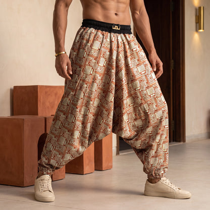 Masala Saffron | Unisex Harem Pant