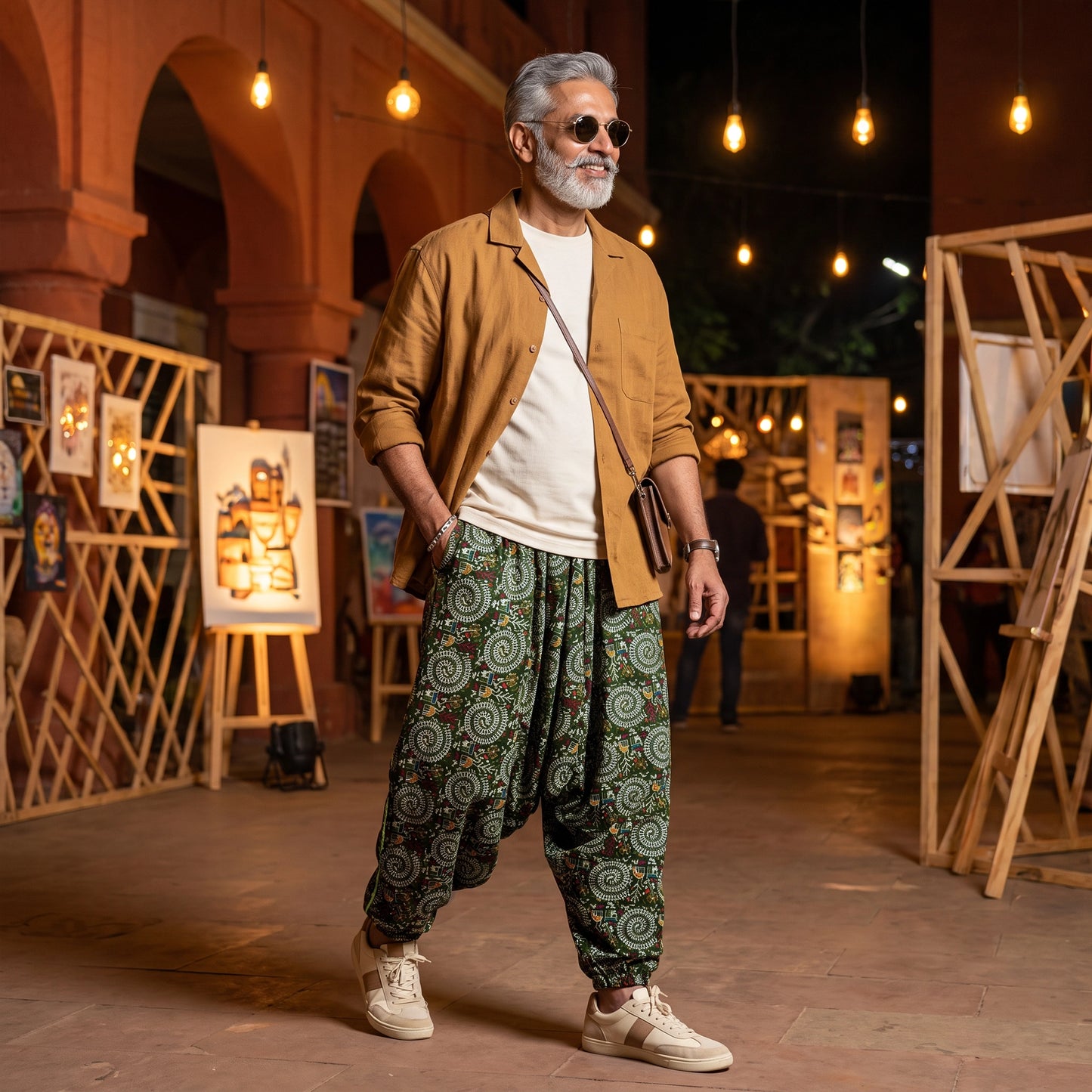 Warli Van | Unisex Harem Pant