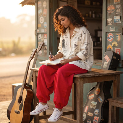 Lal Sitara | Unisex Harem Pant