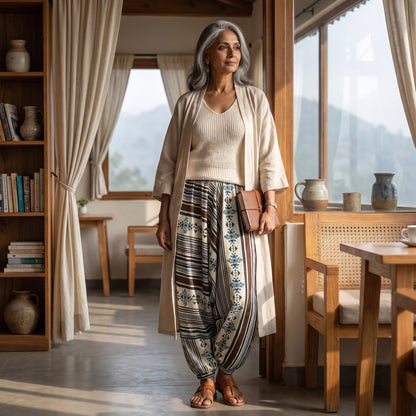 Banjara Smoke | Unisex Harem Pant
