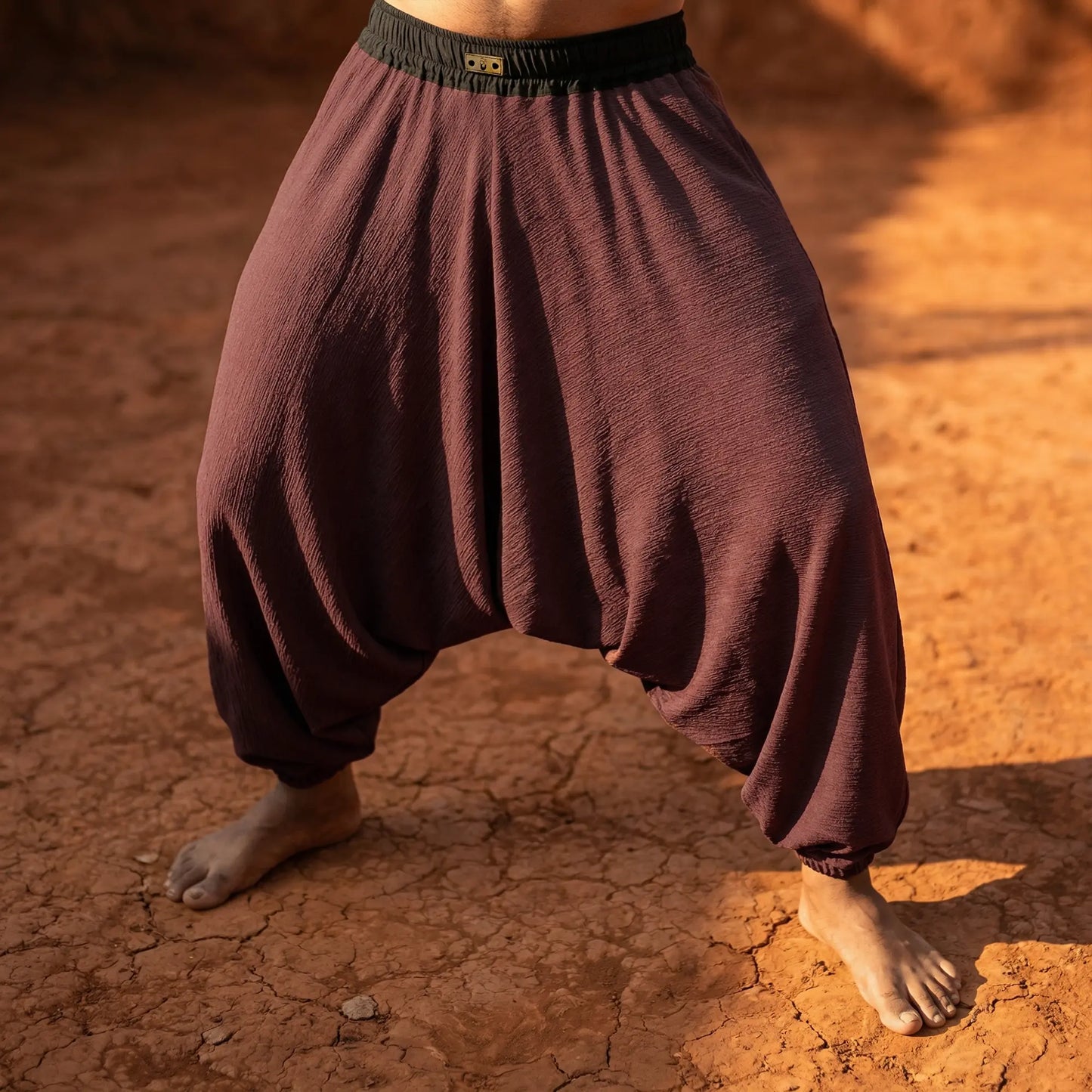 Deep Clay | Unisex Harem Pant