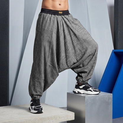 Charcoal Mist | Unisex Harem Pant