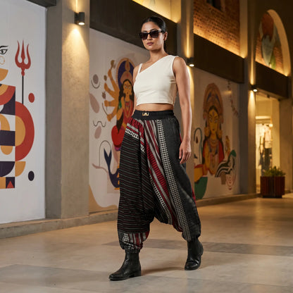 Bengal Midnight | Unisex Harem Pant
