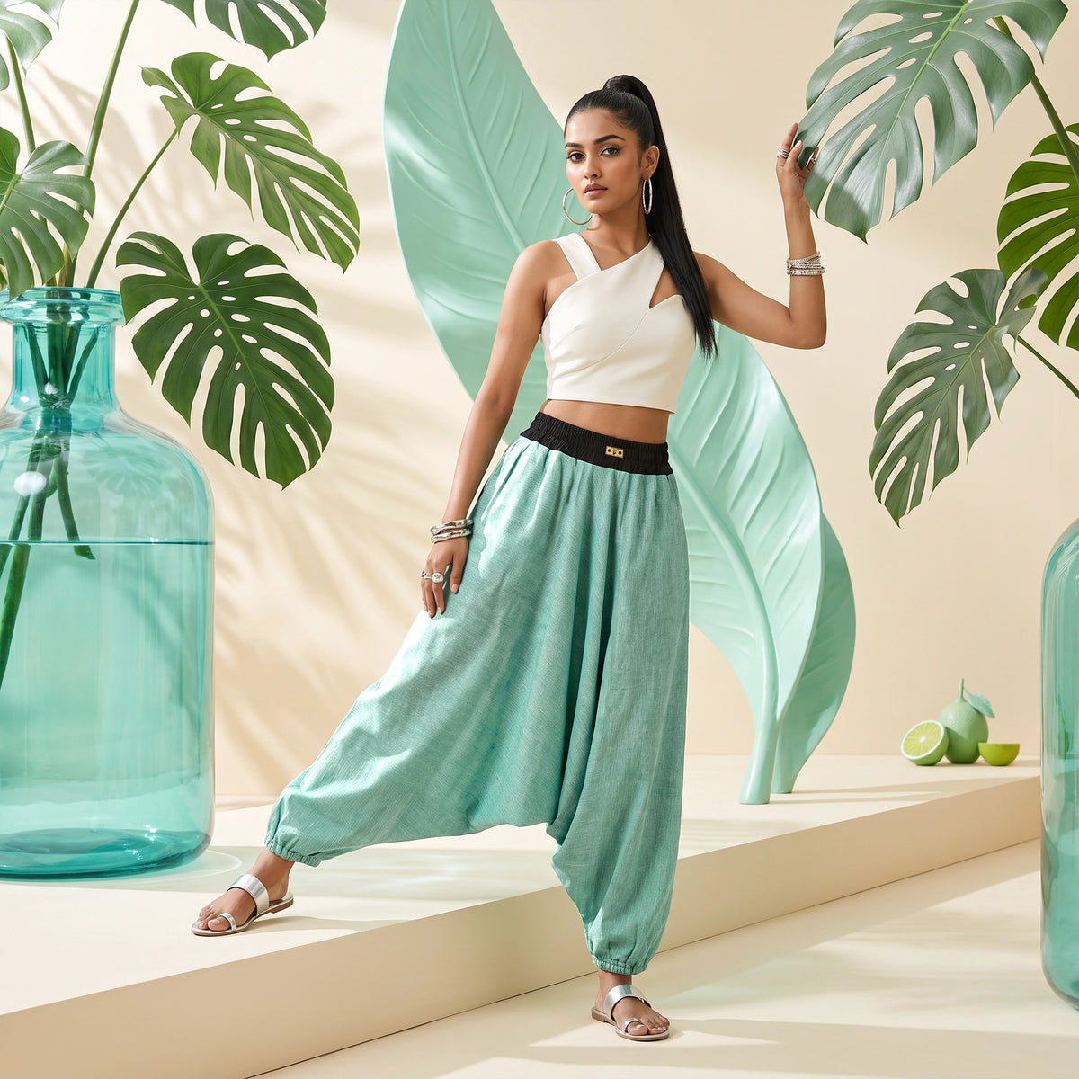 MojitoMint | Unisex Harem Pant