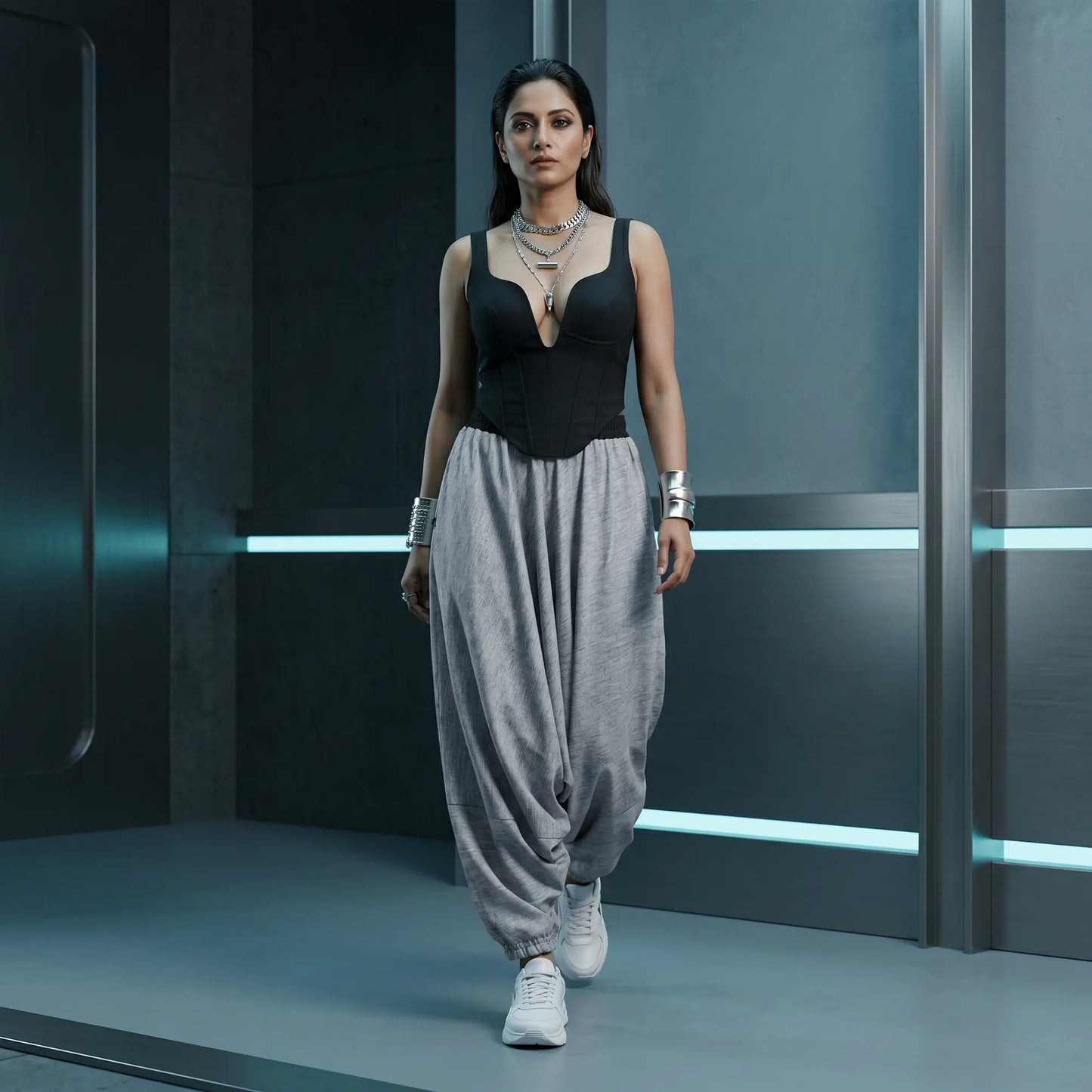 Noise Drift | Unisex Harem Pant