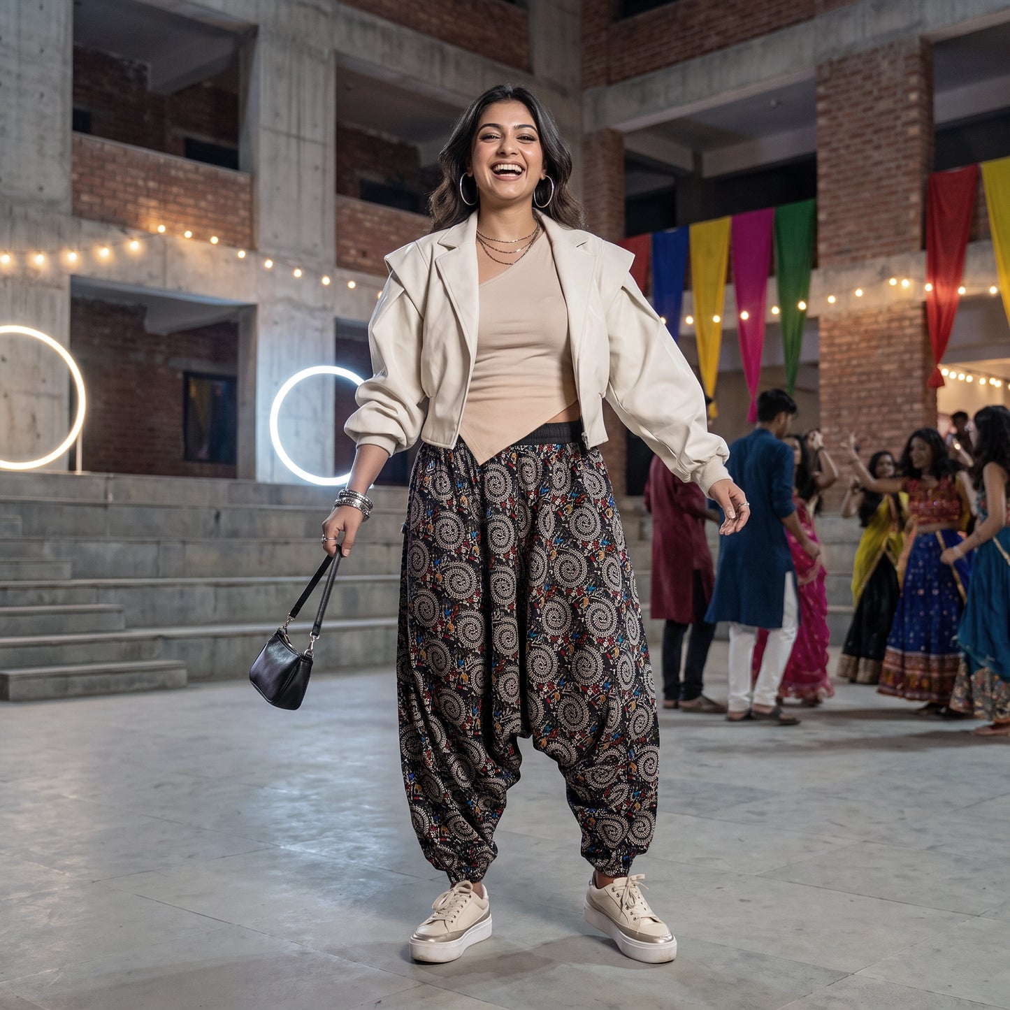 Warli Dhun | Unisex Harem Pant