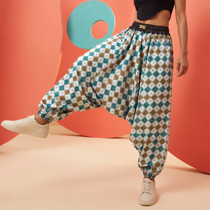 Krazy Peacock | Unisex Harem Pant