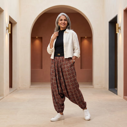 Masala Brown | Unisex Harem Pant