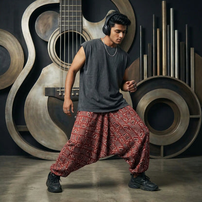 Red Beat | Unisex Harem Pant