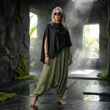 Moss Cave | Unisex Harem Pant