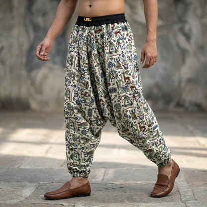 Folk Canvas | Unisex Harem Pant