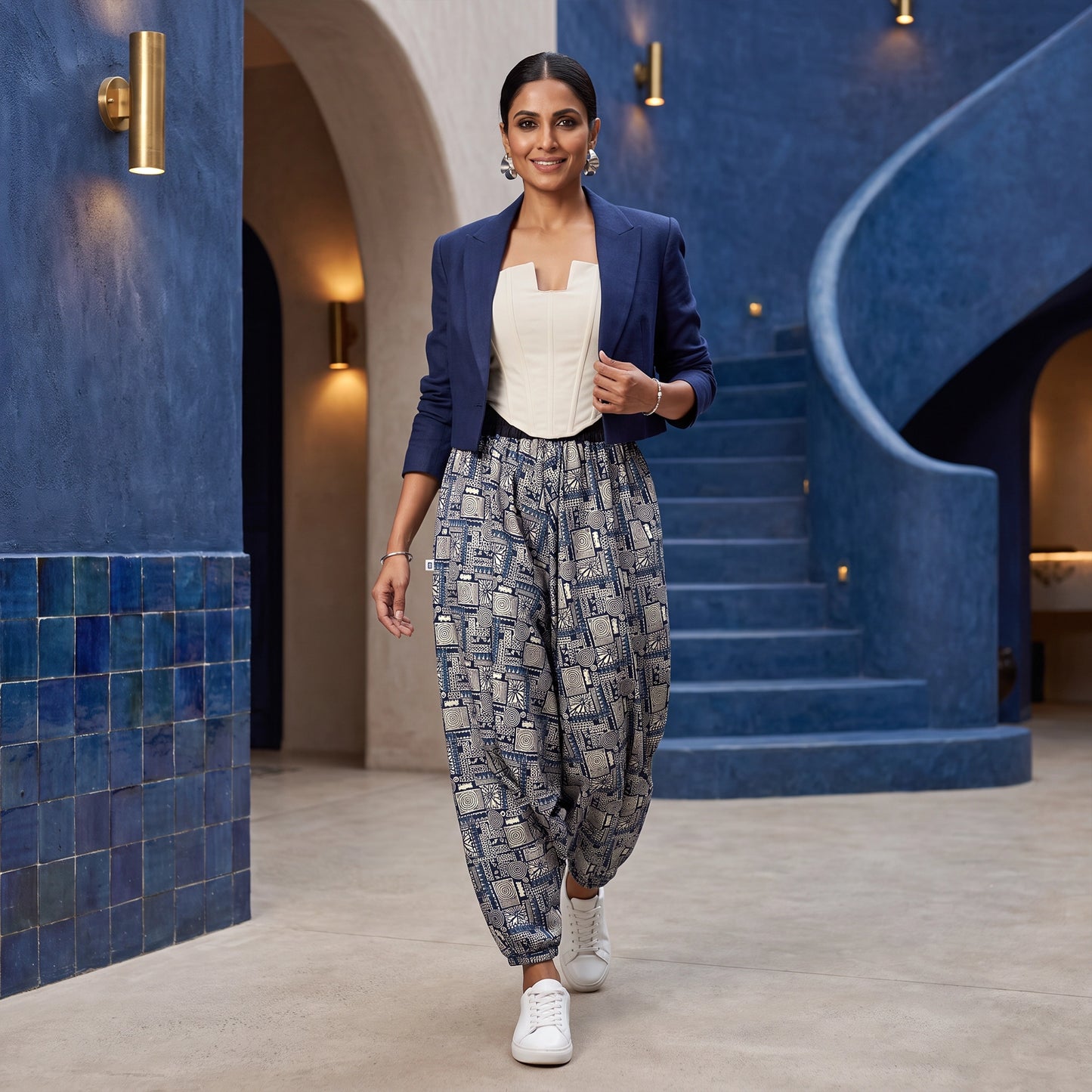 Masala Indigo | Unisex Harem Pant