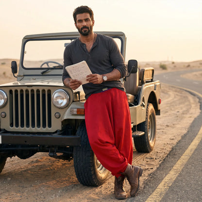 Lal Sitara | Unisex Harem Pant