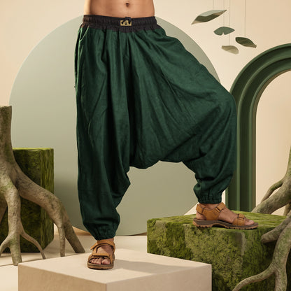 Forest Grain | Unisex Harem Pant