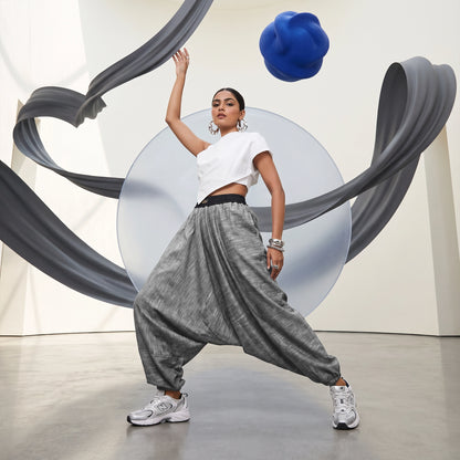Charcoal Mist | Unisex Harem Pant