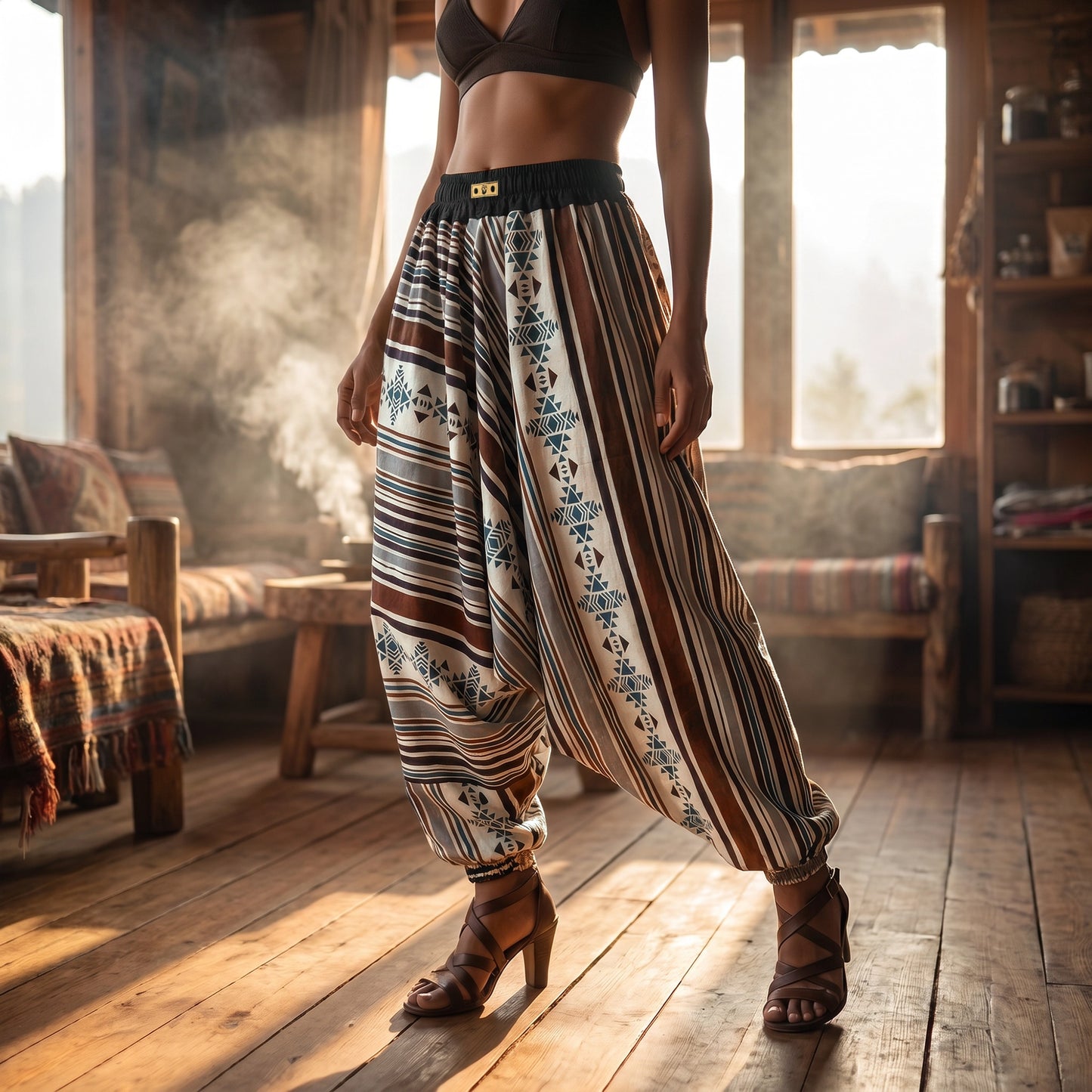 Banjara Smoke | Unisex Harem Pant