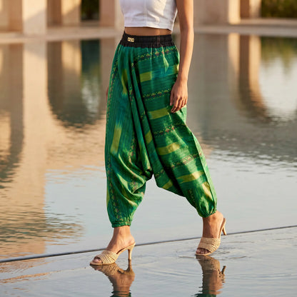 Odra Green | Unisex Harem Pant