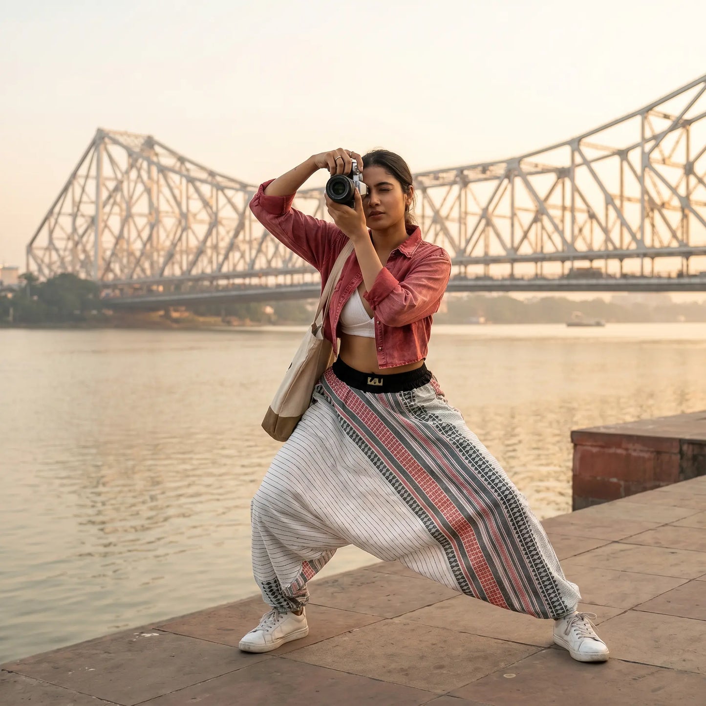 Howrah Haze | Unisex Harem Pant