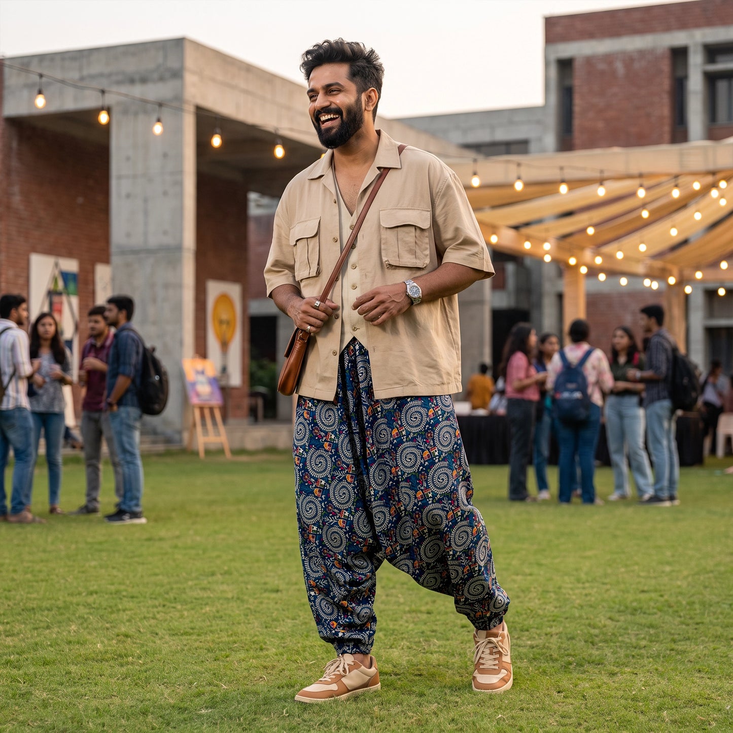 Warli Taal | Unisex Harem Pant