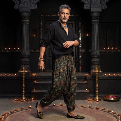 Noir Bandhani | Unisex Harem Pant