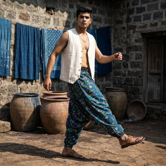 Indigo Tribe | Unisex Harem Pant