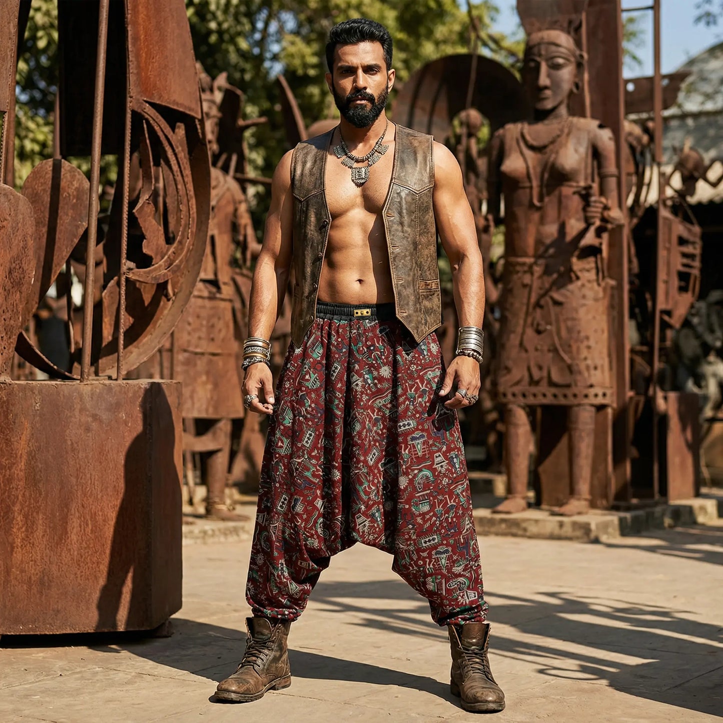 Rust Tribe | Unisex Harem Pant