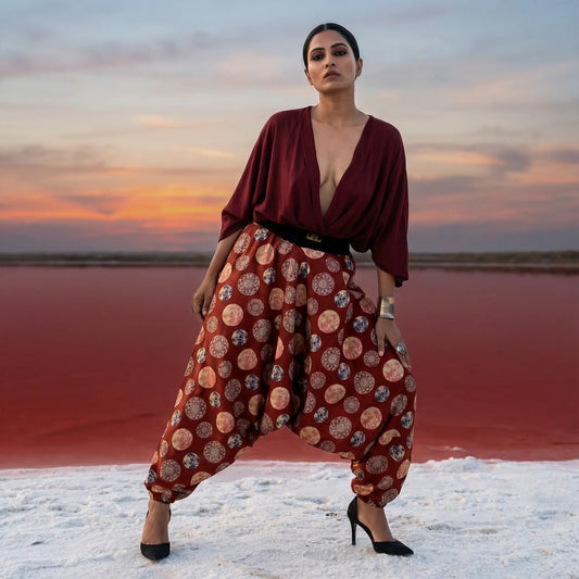 Blood Moon | Unisex Harem Pant