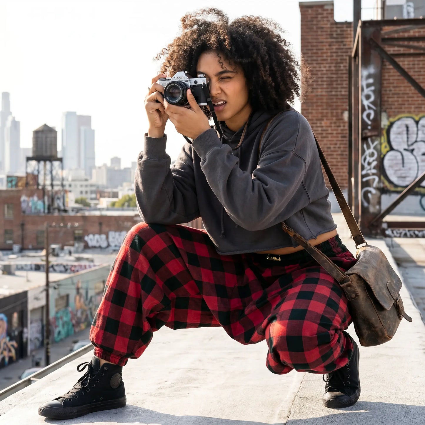 Red Rebel | Unisex Harem Pant