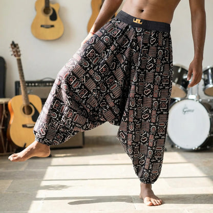 Black Beat | Unisex Harem Pant