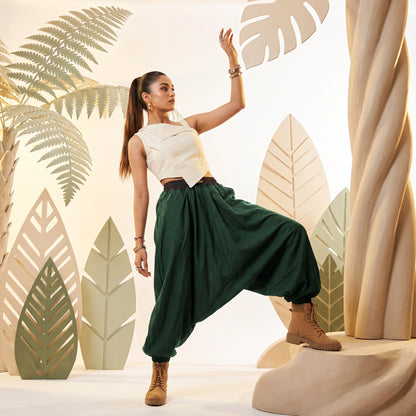 Forest Grain | Unisex Harem Pant
