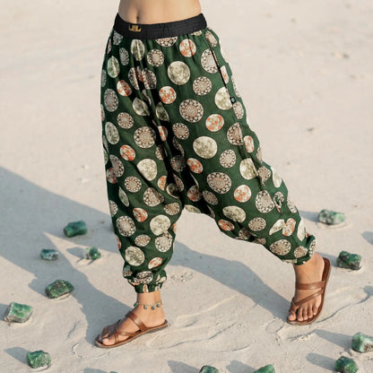 Emerald Moon | Unisex Harem Pant