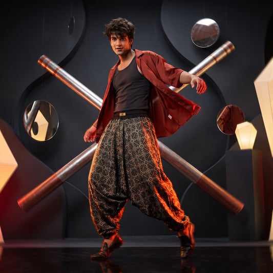 Dandiya Dusk | Unisex Harem Pant