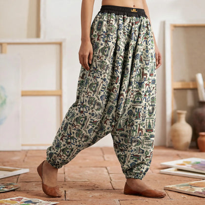 Folk Canvas | Unisex Harem Pant