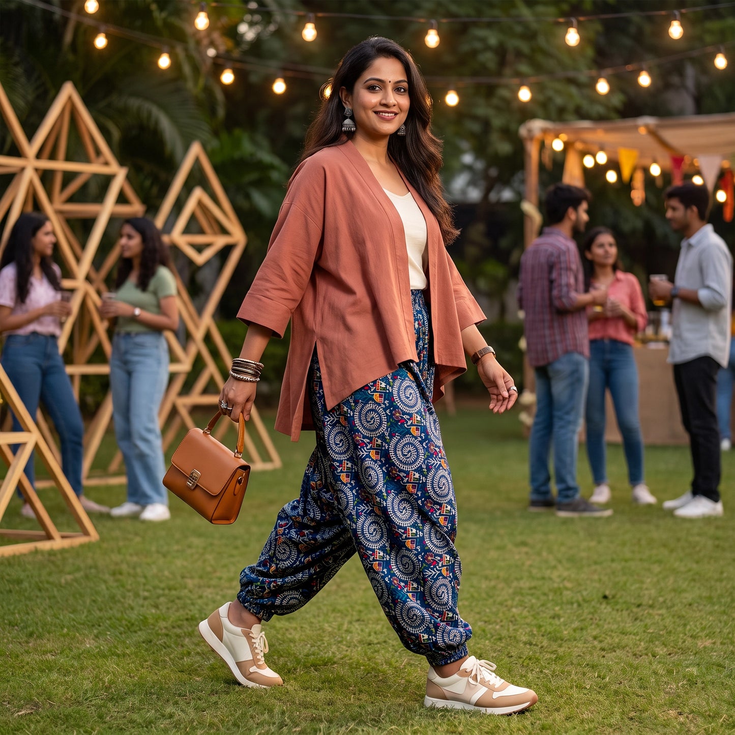 Warli Taal | Unisex Harem Pant