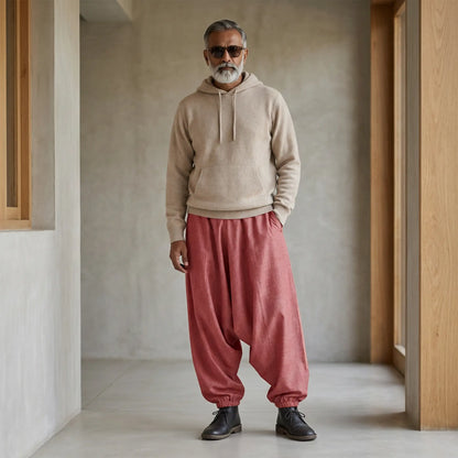 Dual Veil | Unisex Harem Pant